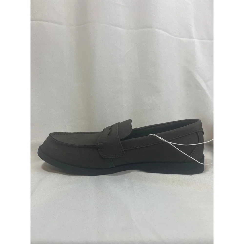 Goodfellow & Co Mens Penny Loafers Dark Brown Slip‎ On Dress Shoes Size 11 NEW